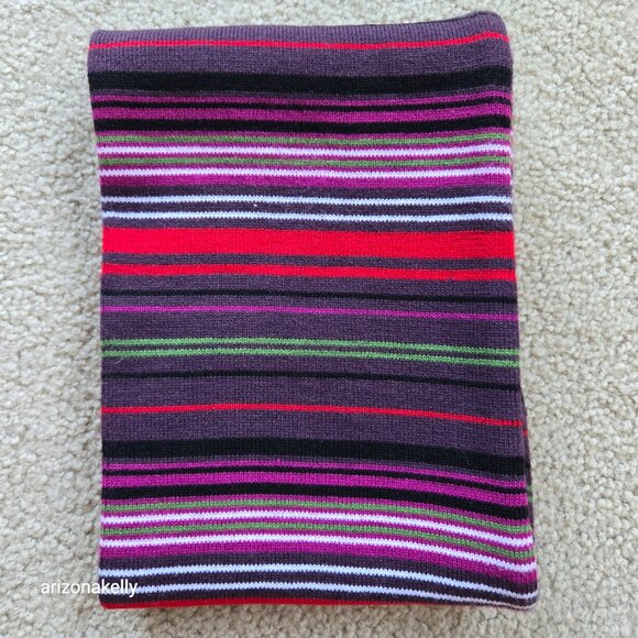 Accessories - Merino Wool Striped Scarf